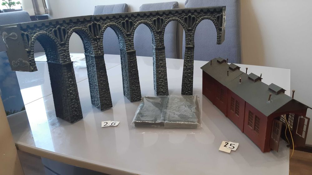 Сгради НО, за ЖП моделизъм Vollmer, Fаller,Pola,Kibri и Модели на SIKU