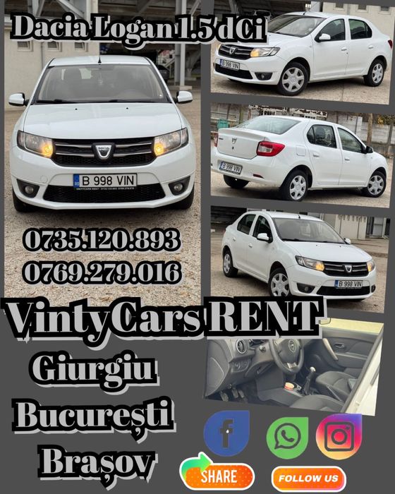 Inchirieri Auto VintyCars Rent Giurgiu-Bucuresti