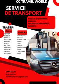 Servicii Transport persoane ITALIA