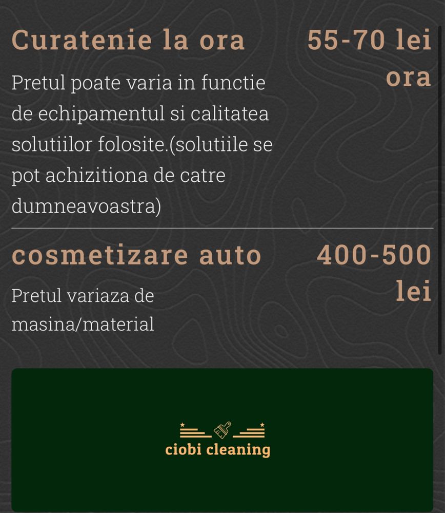 Servicii de curatenie sibiu