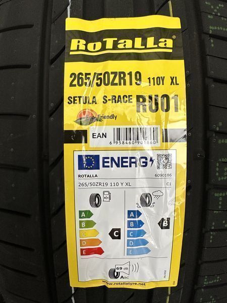 Нови летни гуми ROTALLA SETULA S-RACE RU01 265/50R19 110Y XL НОВ DOT