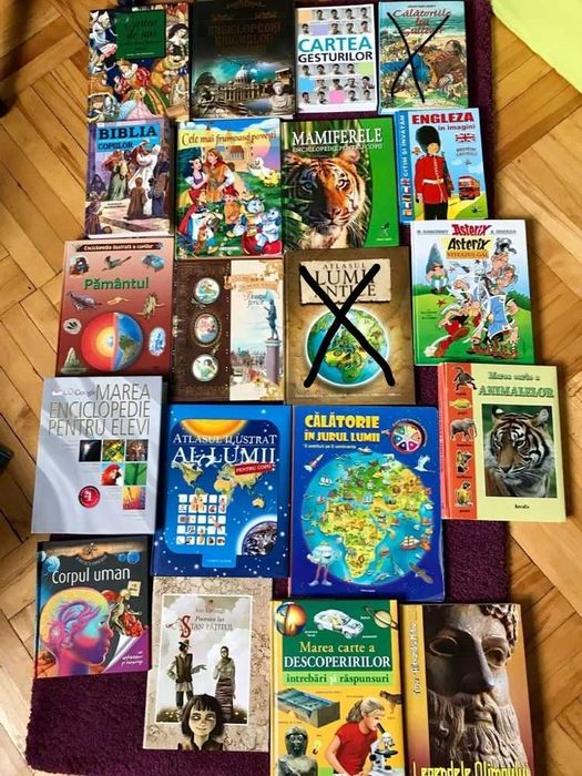 Carti copii , preturi intre 3 si 75 lei