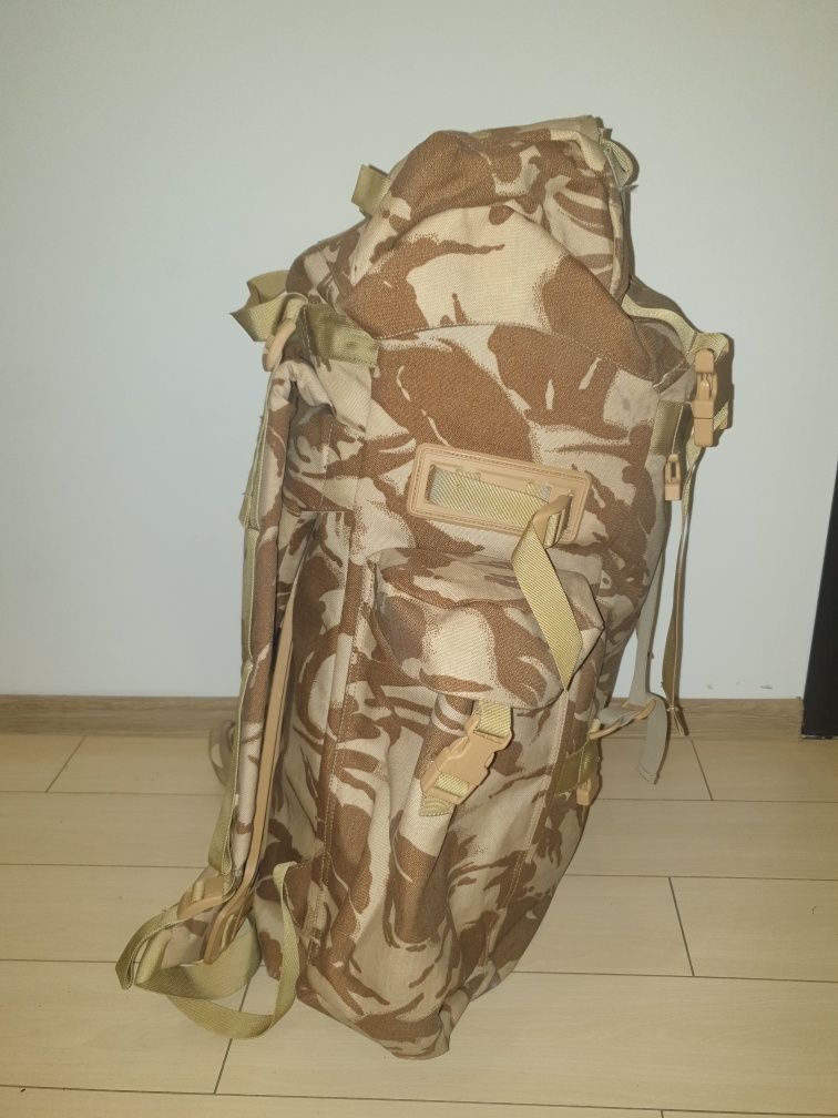 Ranita rucsac militar 90 de litri desert  folosit