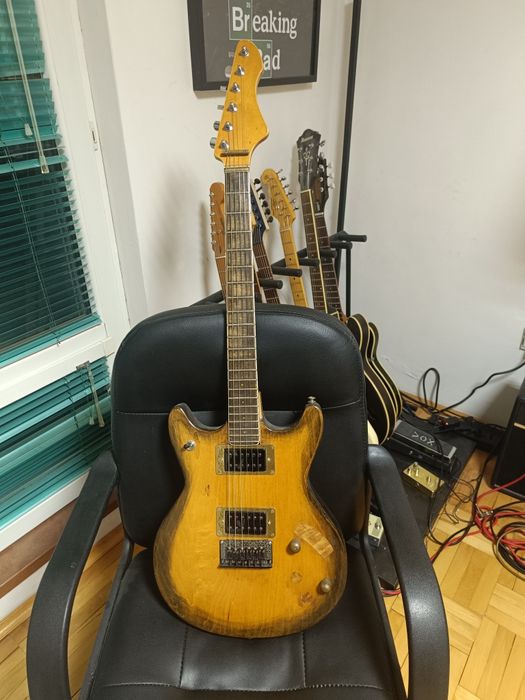 Китари Teisco и Custom.