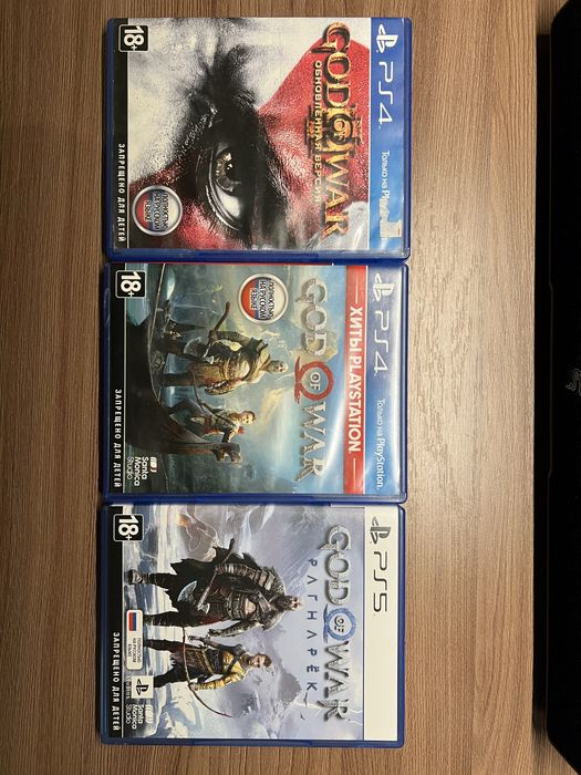 Игра на PS5. Трилогия игры God of war
