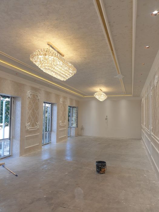 Евро ремонт маларка гипсо картон в любом сложности