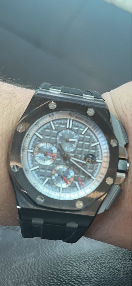 Audemars piguet royal oak offshore ceramic cadran gri 44 mm