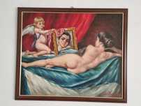 Tablou pictat panza