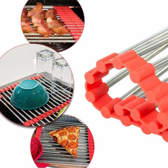 Ролетен отцедник за мивката и фурната