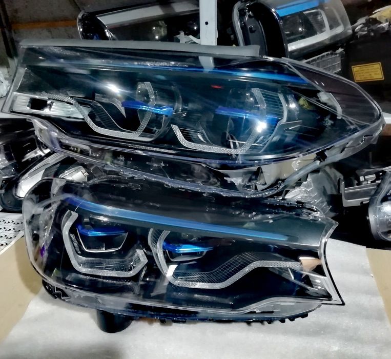 Фарове фар Adaptive Led за БМВ 5 Г30 Г31 Ф90 / BMW G30 G31 F90 BLACK.