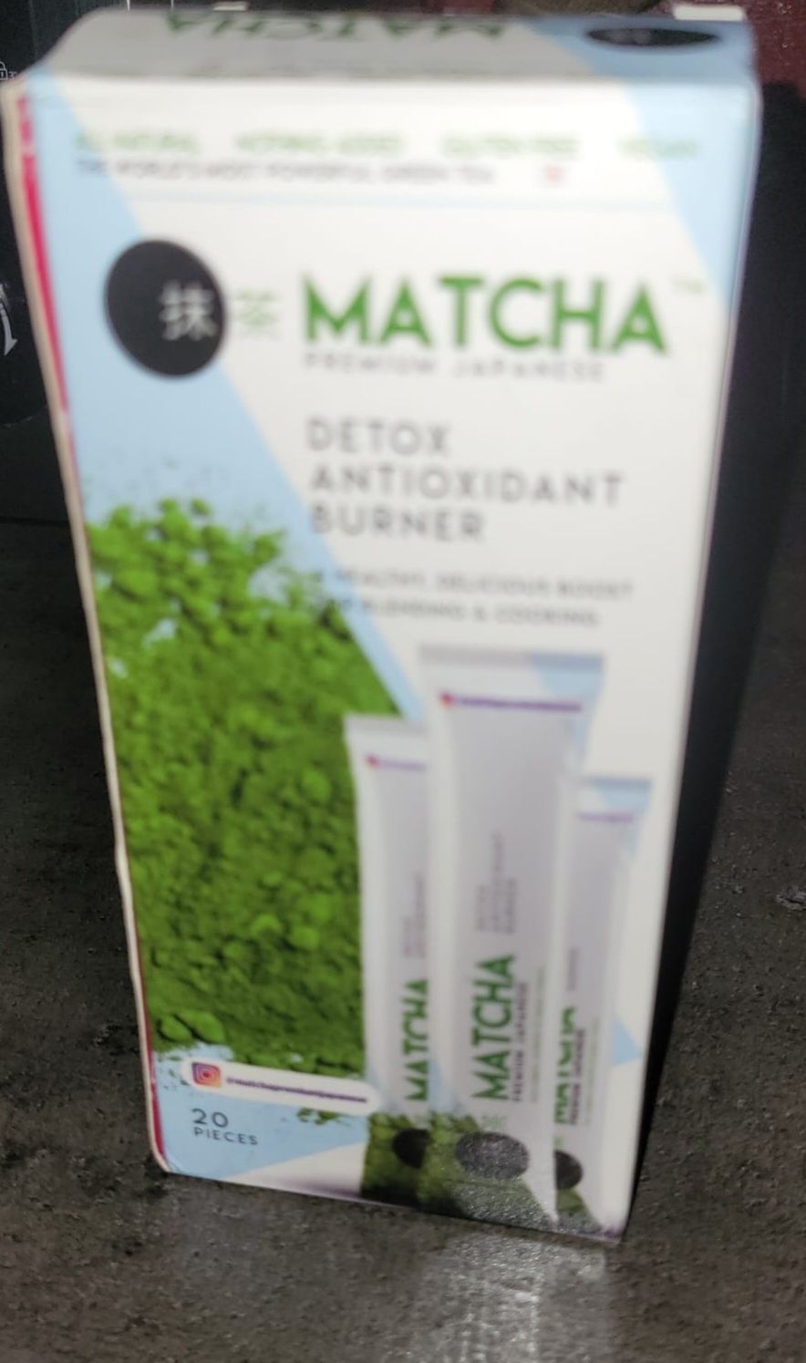 Ceai de slăbit / detoxifiere Matcha