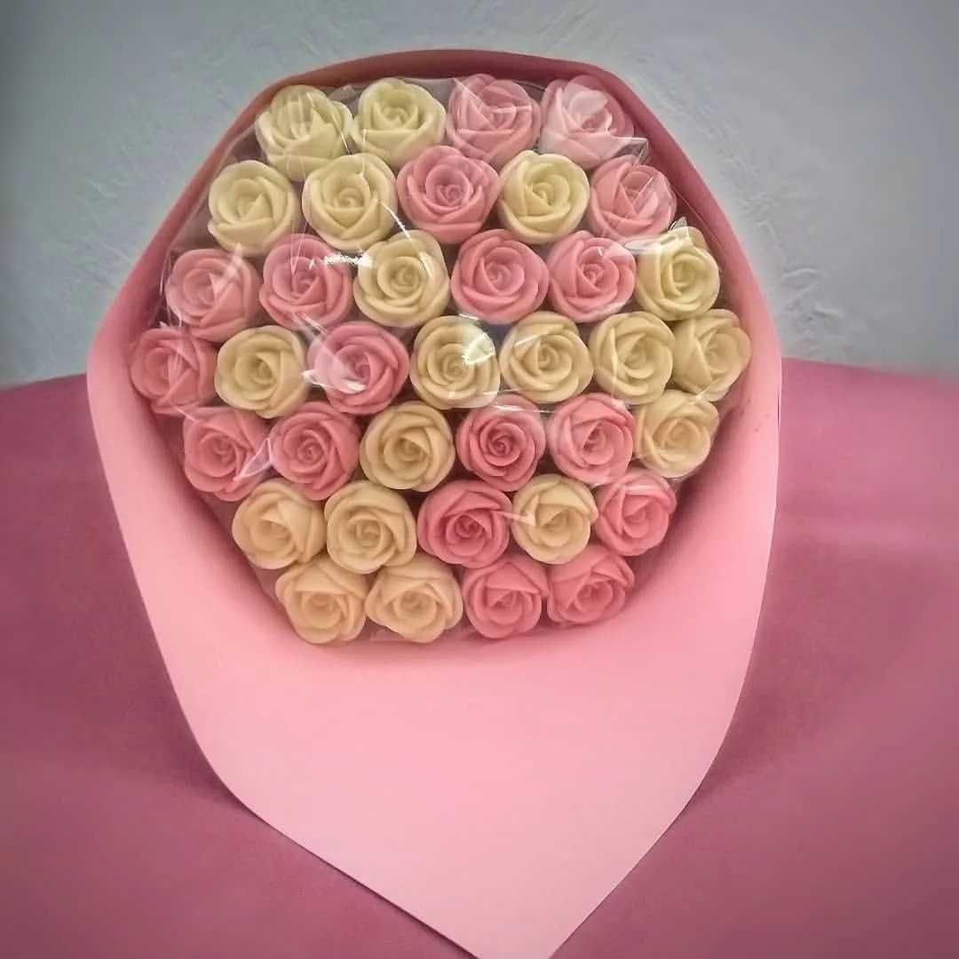Сладкий букет | Шоколадные розы | Подарок | Доставка цветы от 3150