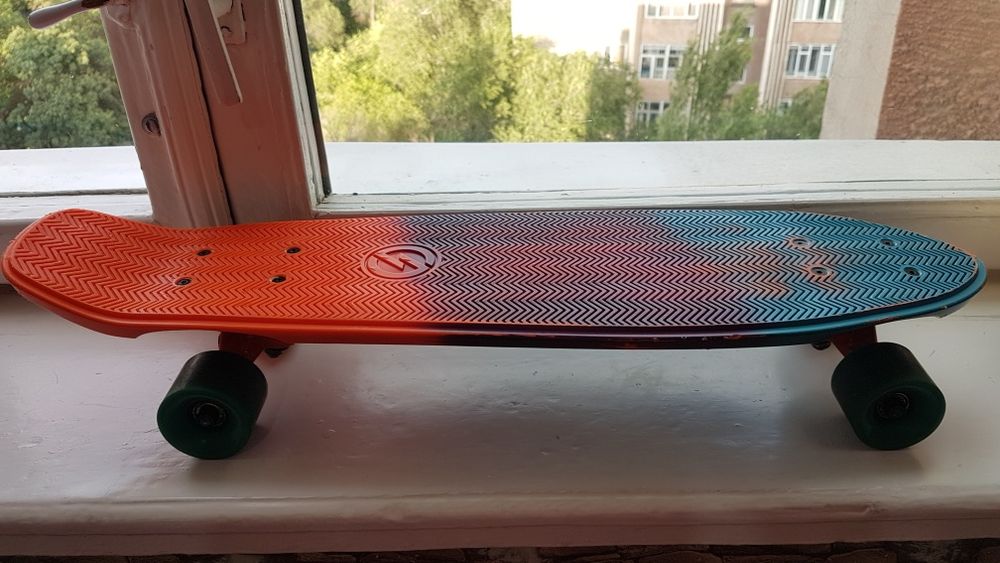 Скейт Круизер big yamba OXELO выдерживает вес более 100 кг.