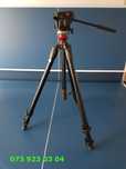 Trepied Manfrotto 755XB Black W/HB 50mm – 3 picioare