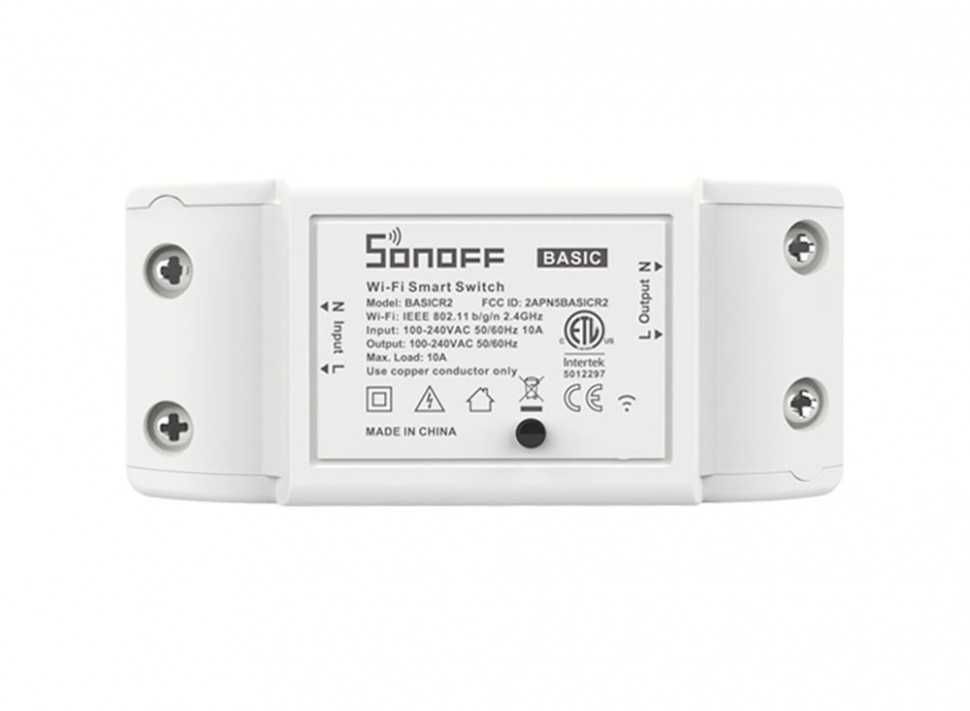 Sonoff basic r2 умный выключатель