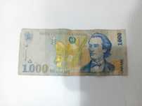 Bancnotă de 1.000 lei de pe vreme lui Ceaușescu