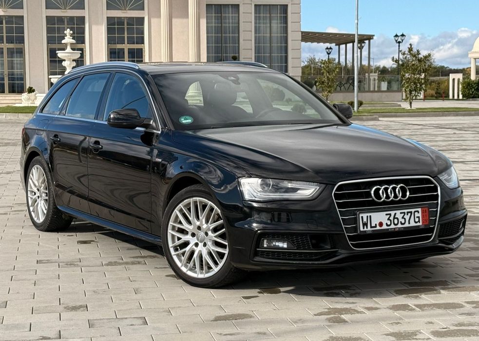 Audi A4 2.0 TDI 190 CP 3xS-line. Euro 6. Full asist / panoramic/