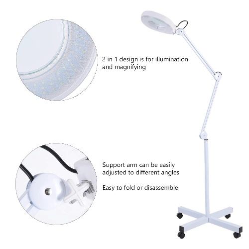 Lampa cosmetica cu lupa