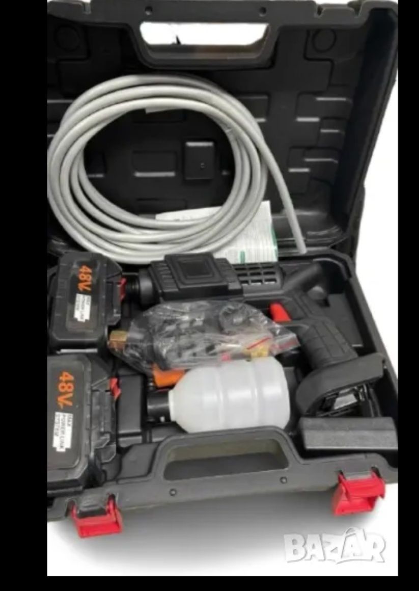 Акумулаторна водоструйка STAHLMAYER PROFESSIONAL с две батерии 36V с з
