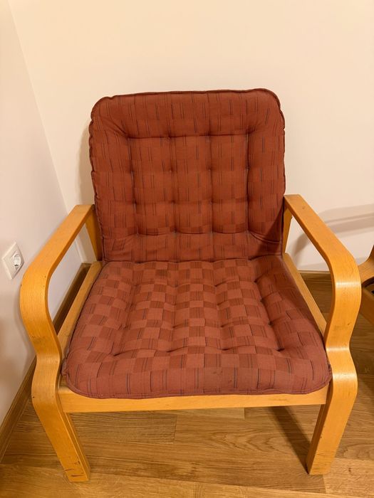 Дървени масивни столове тип "кресло" 2 бр