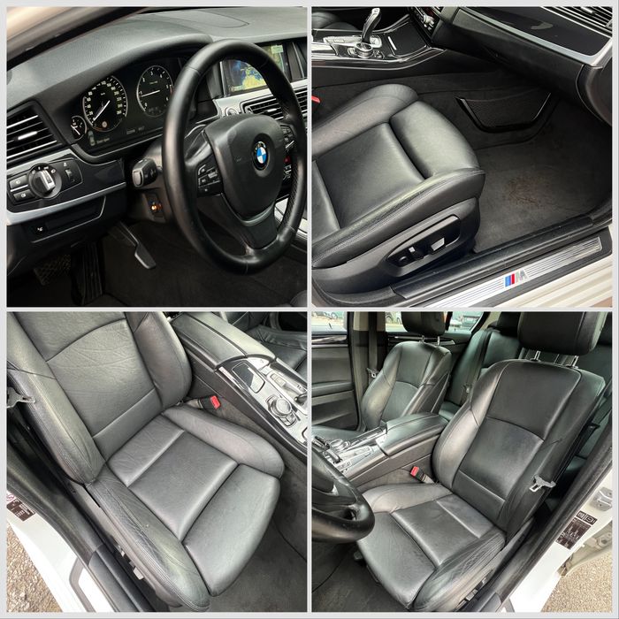 BMW F10//520D//FACELIFT/HeadUp/Harman&Kardon/Alb Perlat/Navigatie Mare