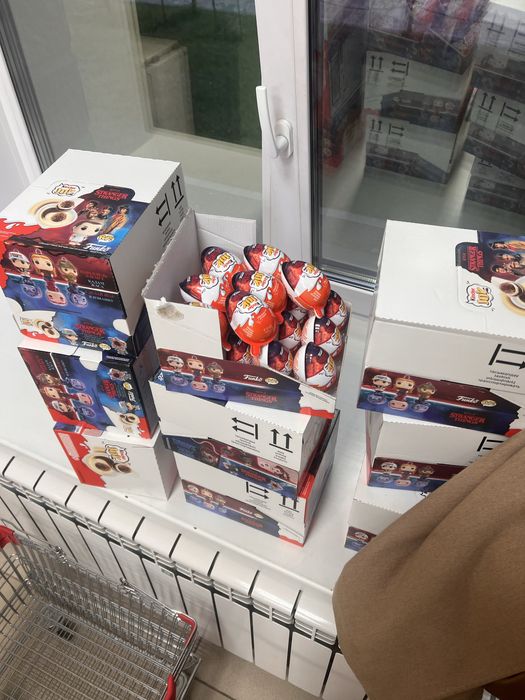 Kinder joy streanger things Киндер джой очень странные дела