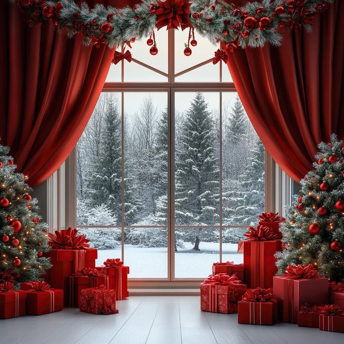 Бърз изработка! Коледни Фонове за домашна фотосесия или фотостудио