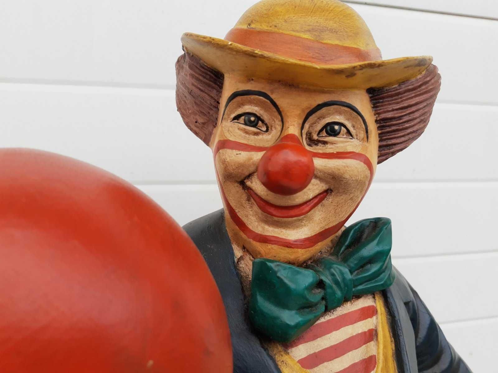 Антикварен голям Клоун статуя от средата на 50те години. Холандия
