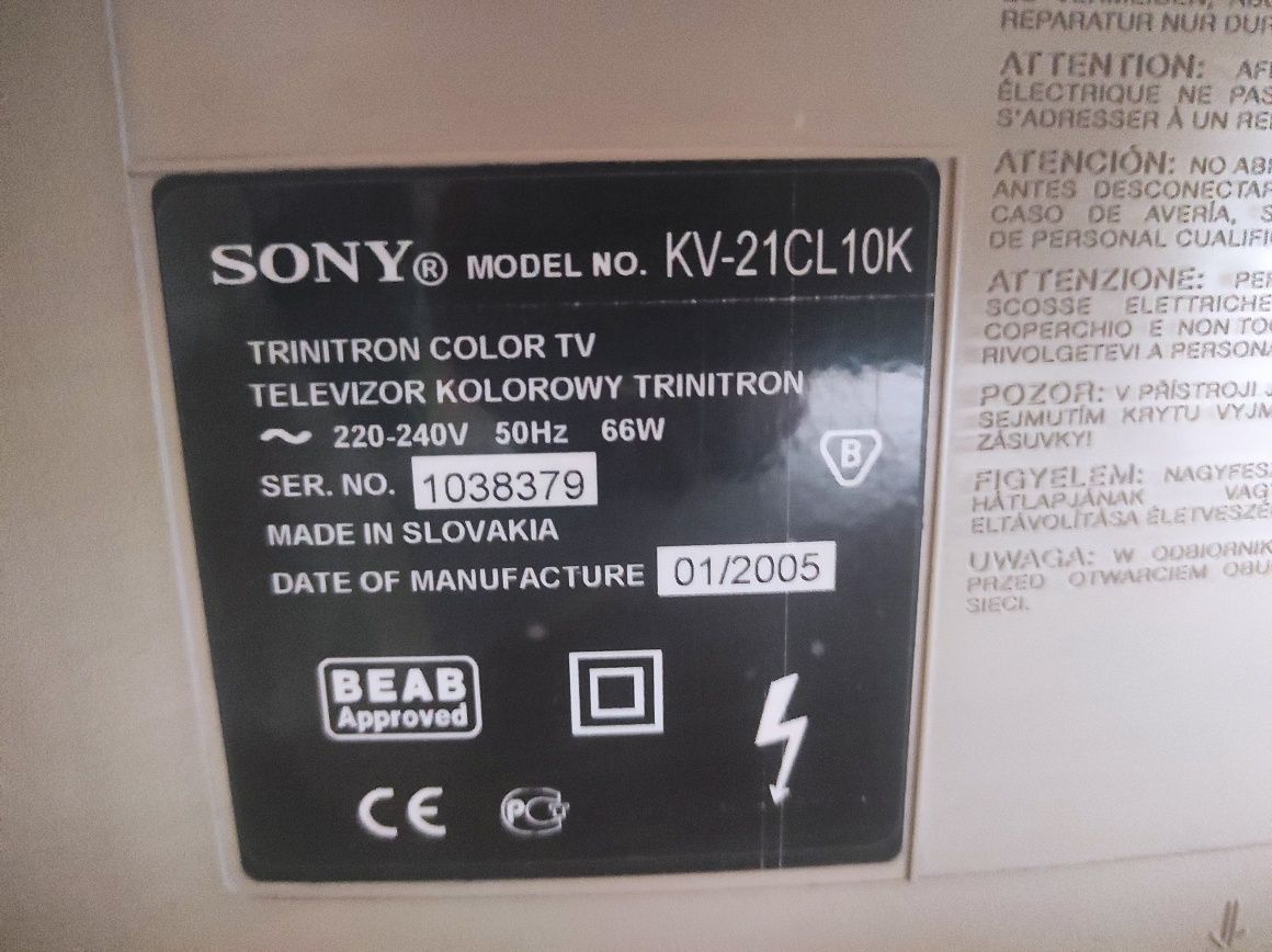 Tv Sony triniton 72 cm