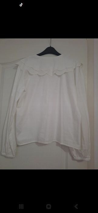 Camasa alba cu volane
