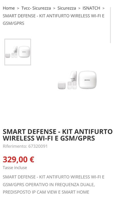 Antifurt wireless SmartDefense