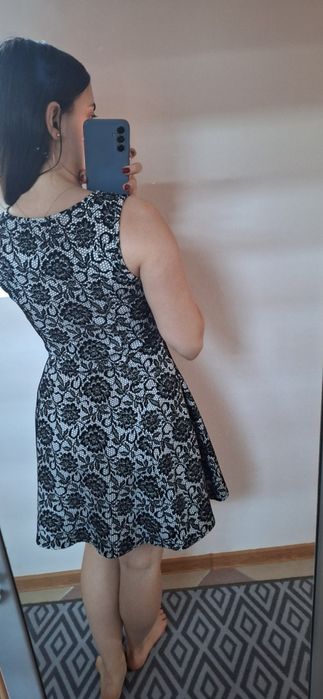 Rochie scurta broderie