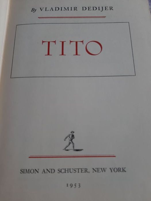 Tito - by Vladimir Dejdier (1953)