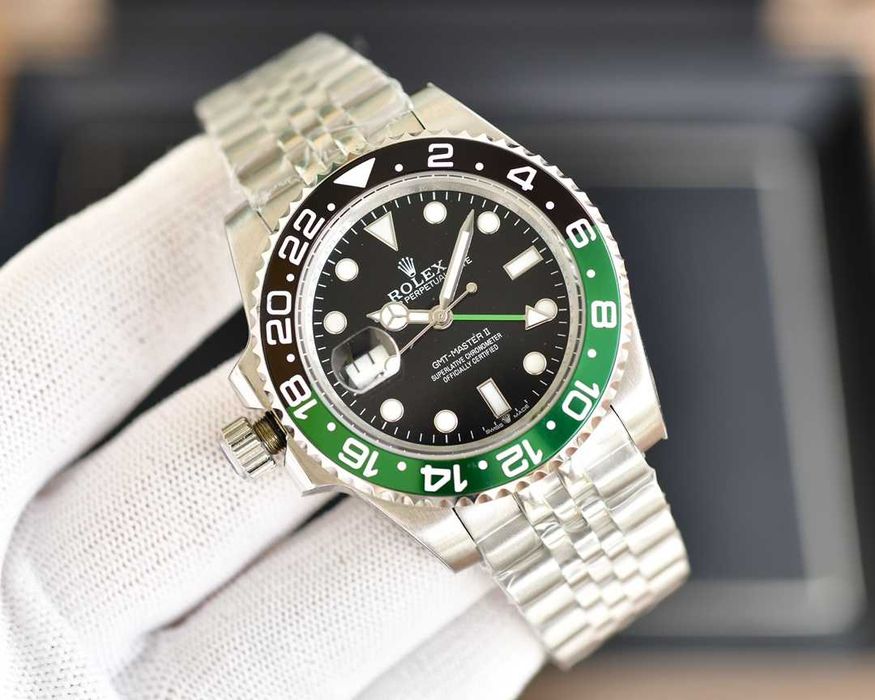Rolex GMT-Master 2 "Sprite" с автоматичен механизъм