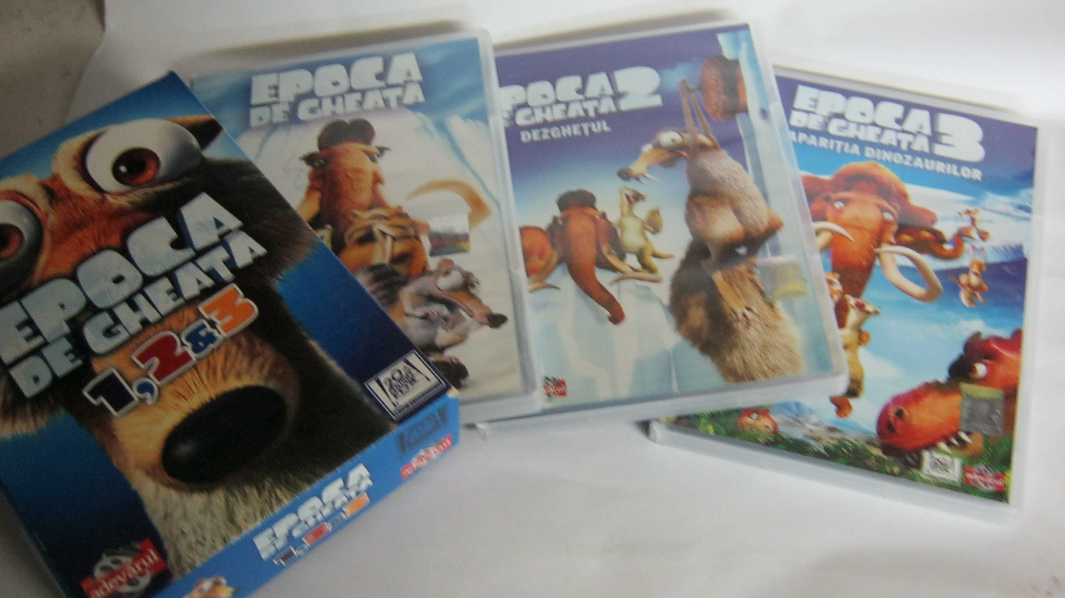 Colectia DVD Epoca de gheata,Ice Stage,3 bucati in original