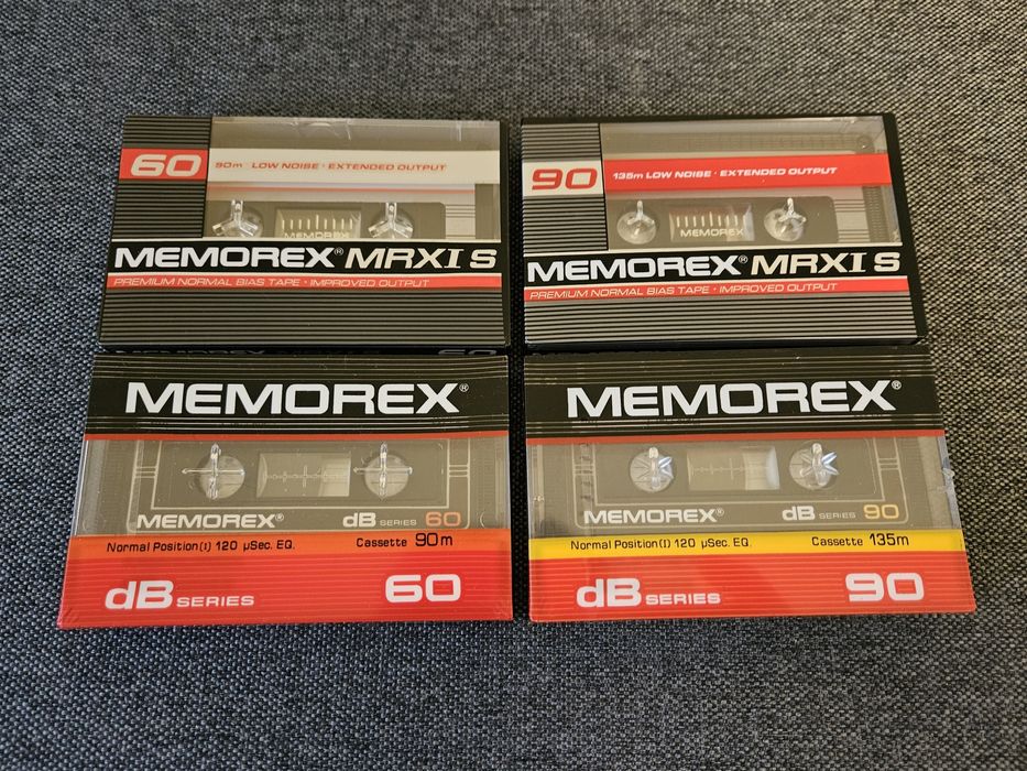 4 Casete Audio Memorex