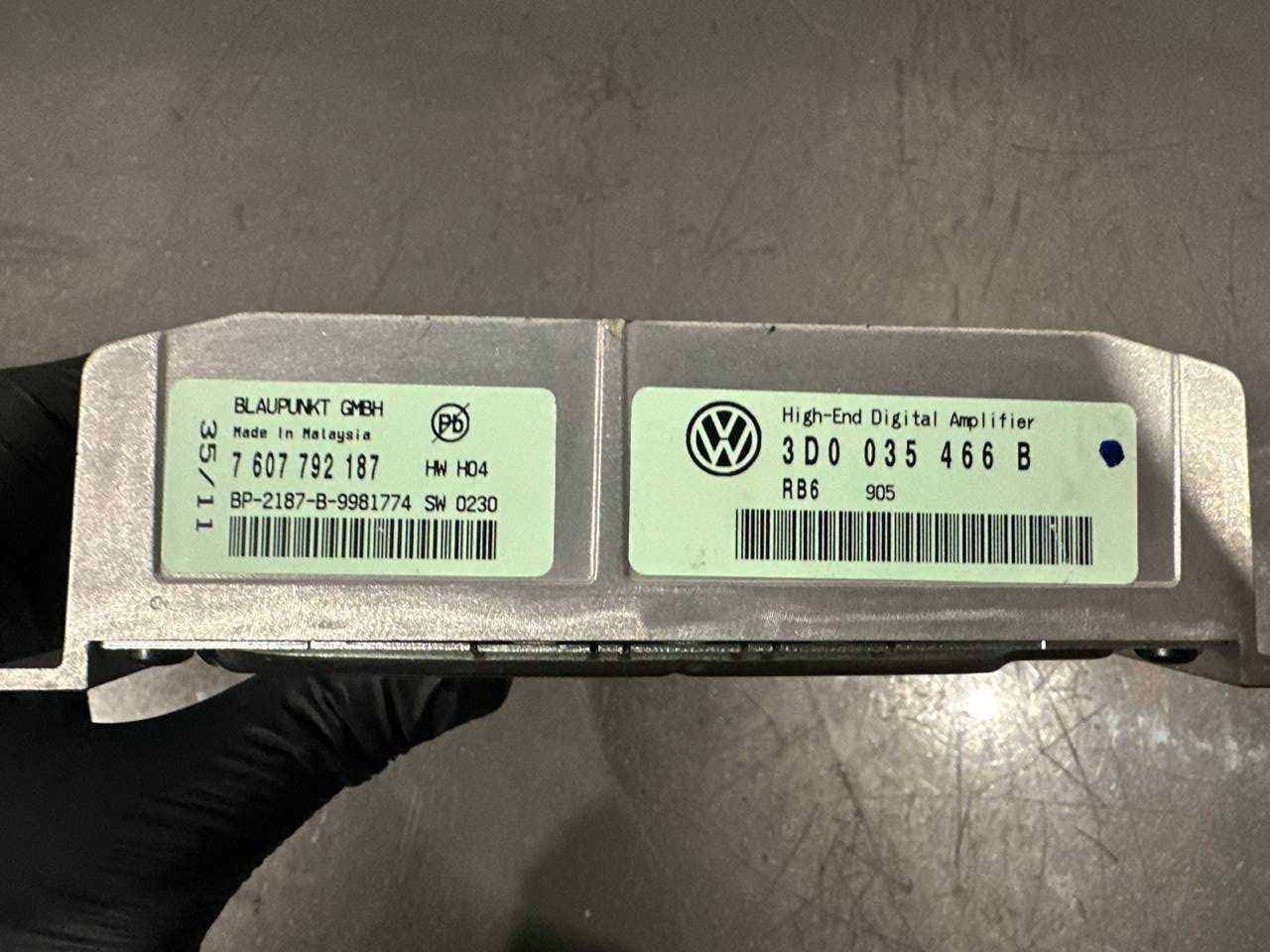 Amplificator audio BLAUPUNKT 3D0035466B VW VW Phaeton (3D1, 3D2)