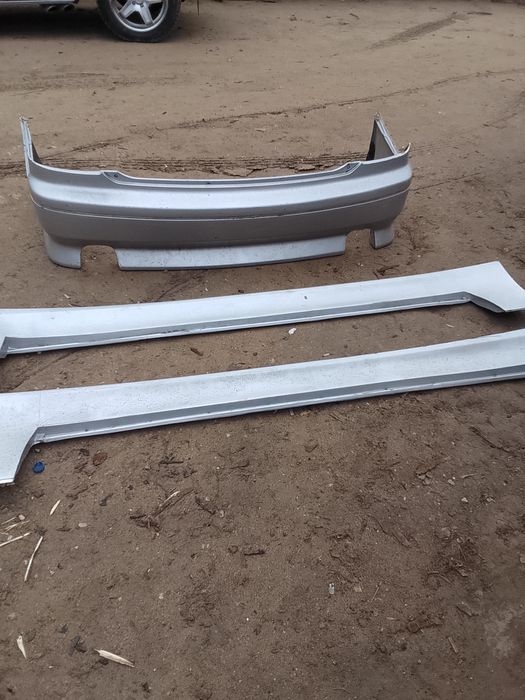 GS 300 бампер и порог