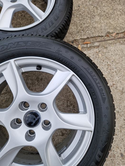 Jante 5x100 Skoda Fabia anvelope iarna relativ Noi 185 60 15