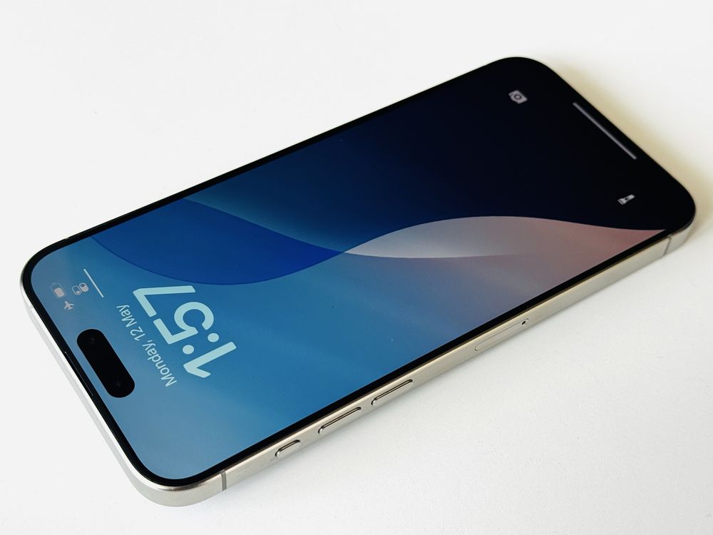 Iphone 15 Pro Max 512GB Natural Titanium 100% Батерия! Гаранция 6 мес