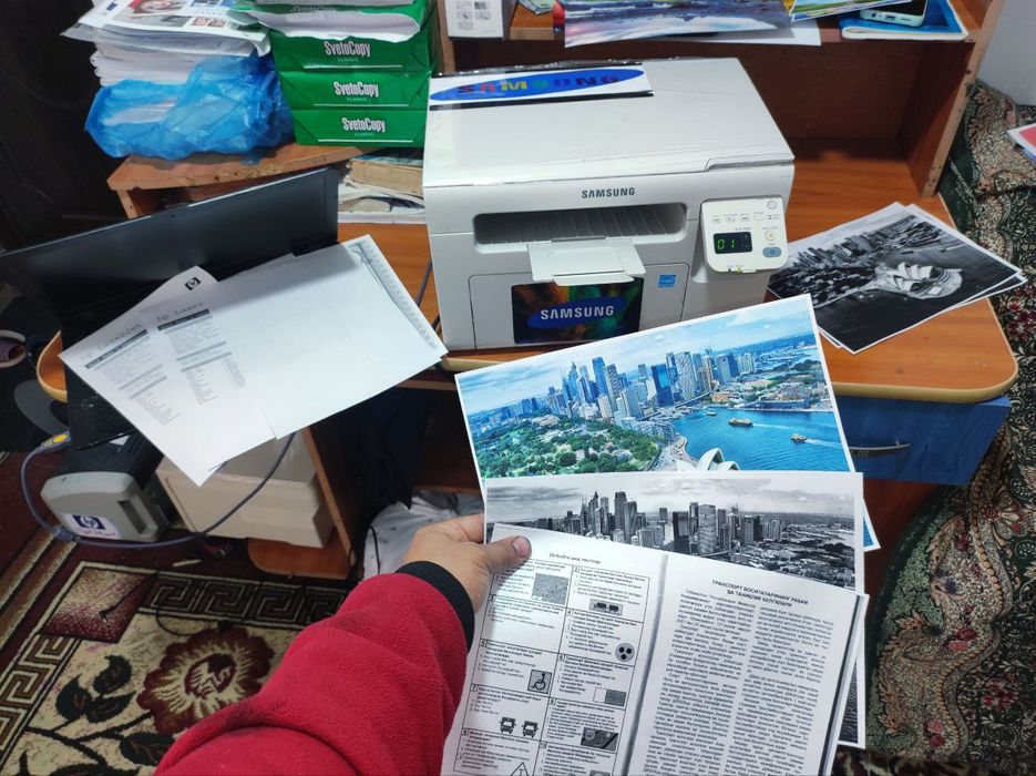 Samsung kopiya skanerli printer,Yangi umman ishlatilmagan ishga tayyor