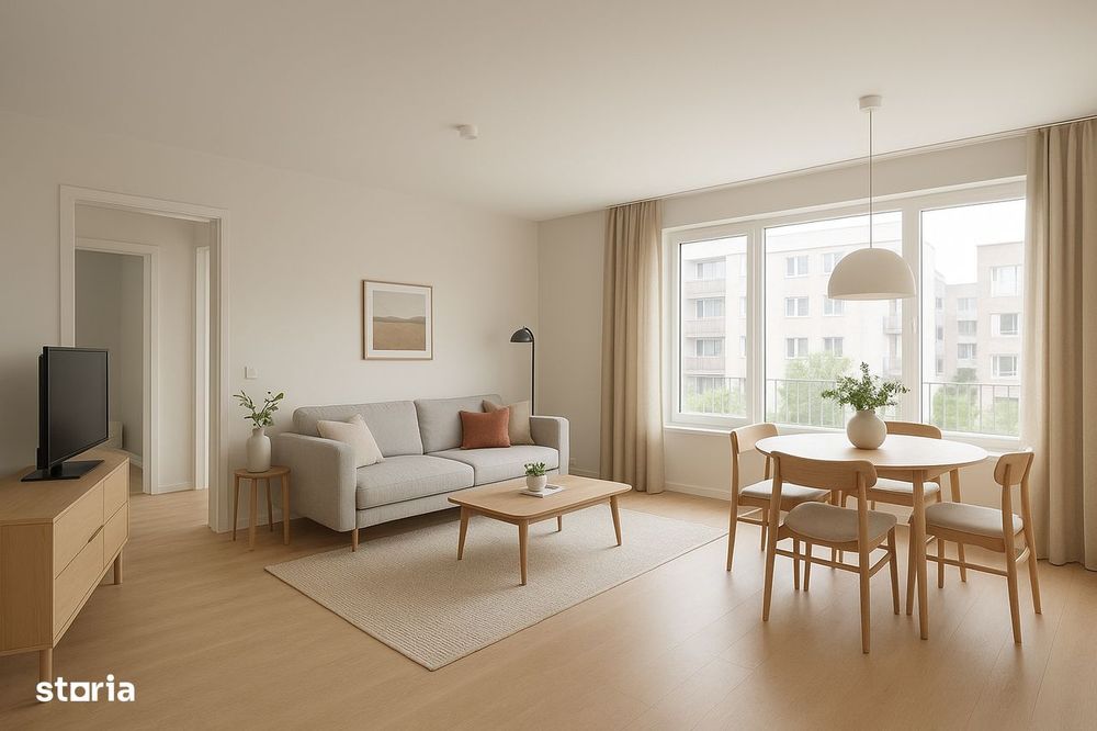 Apartament 4 camere  strada Corneliu Coposu etaj 3 finisat mobilat