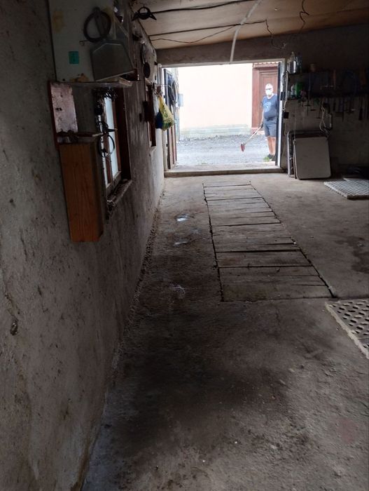 Отдавам голям и уютен светъл и обезопасен гараж с дълбок канал