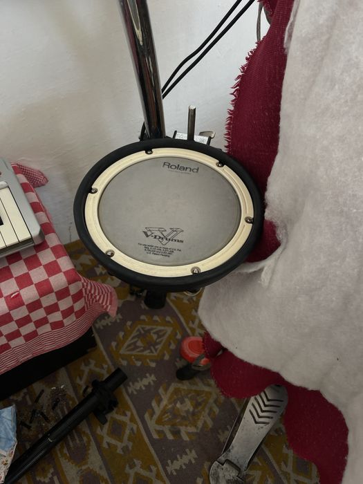 Roland pdx8 2 zonov pad + holder държач