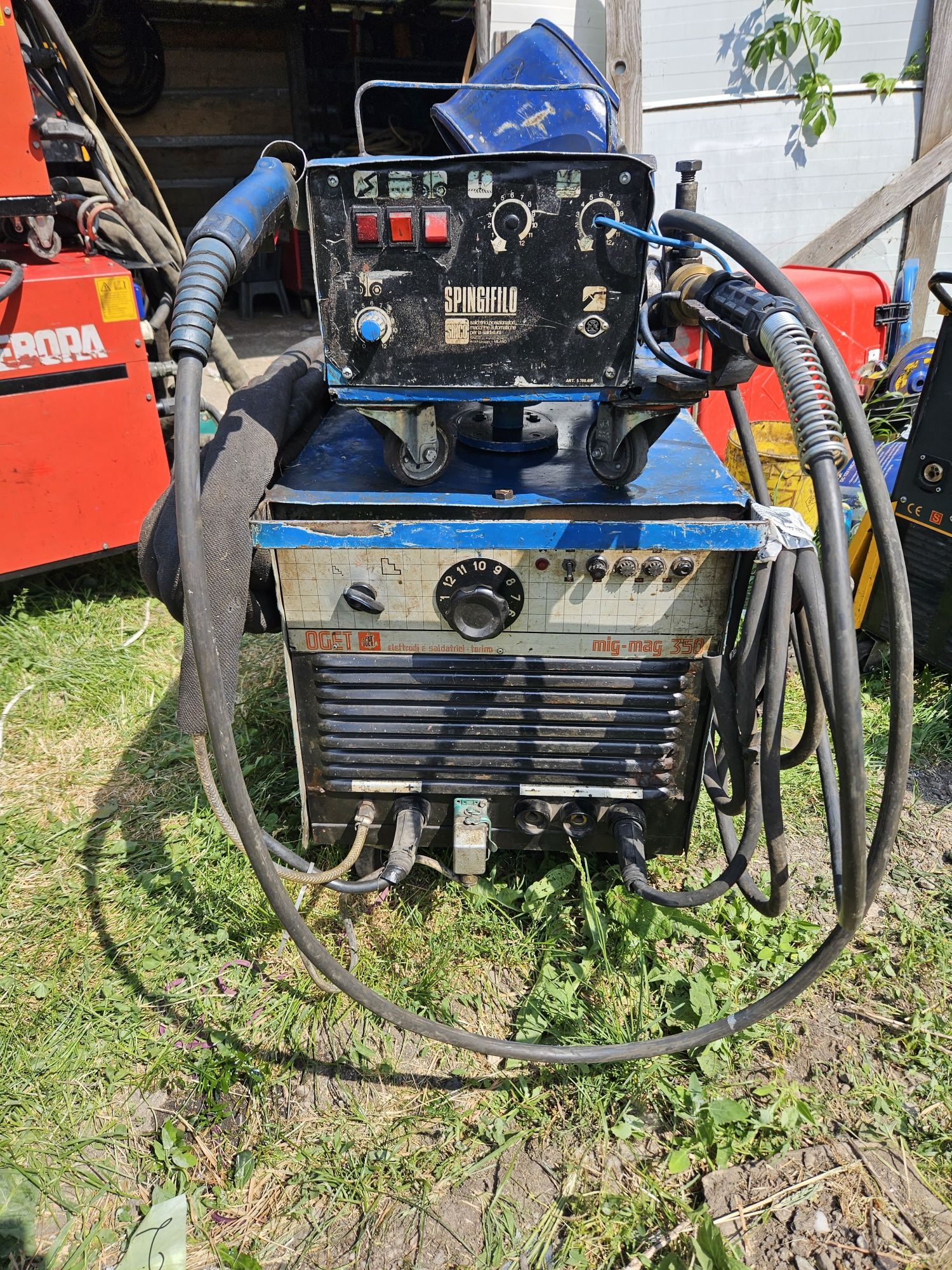 Vand aparate de sudura cu fir si plasme de taiat si motoare electrice