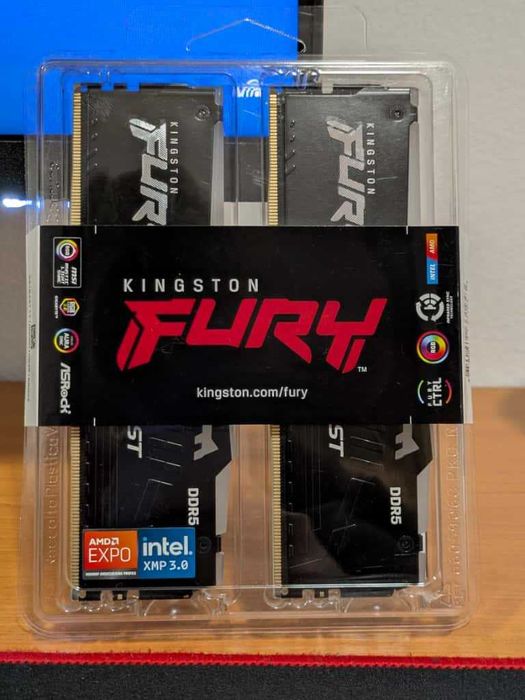 Memorie RAM DDR5 Kingstone Fury RGB (Sigilat)