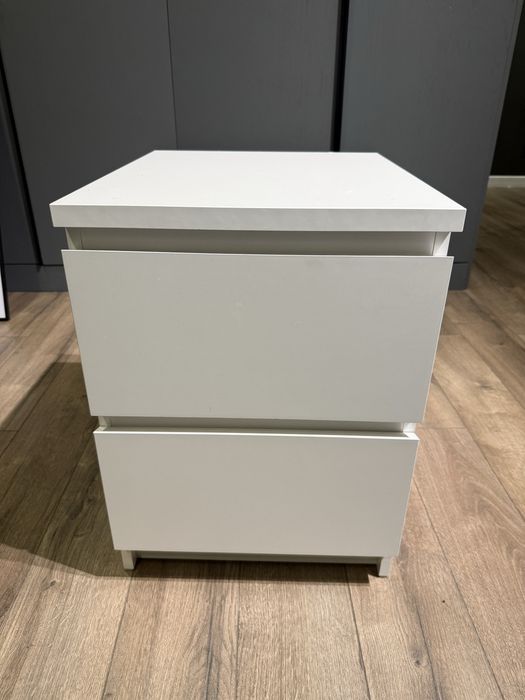 Тумбочка/тумба белая