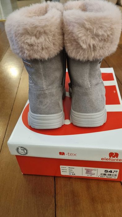 Cizme de iarnă fete – Elefanten, nr. 24