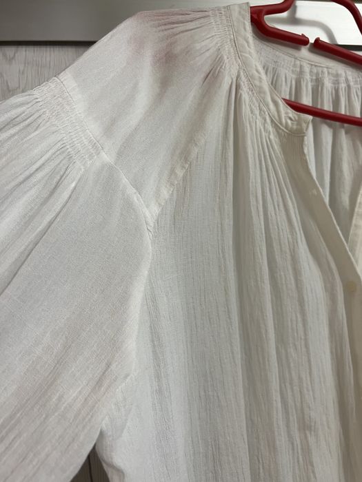 Camasa oversize, material natural