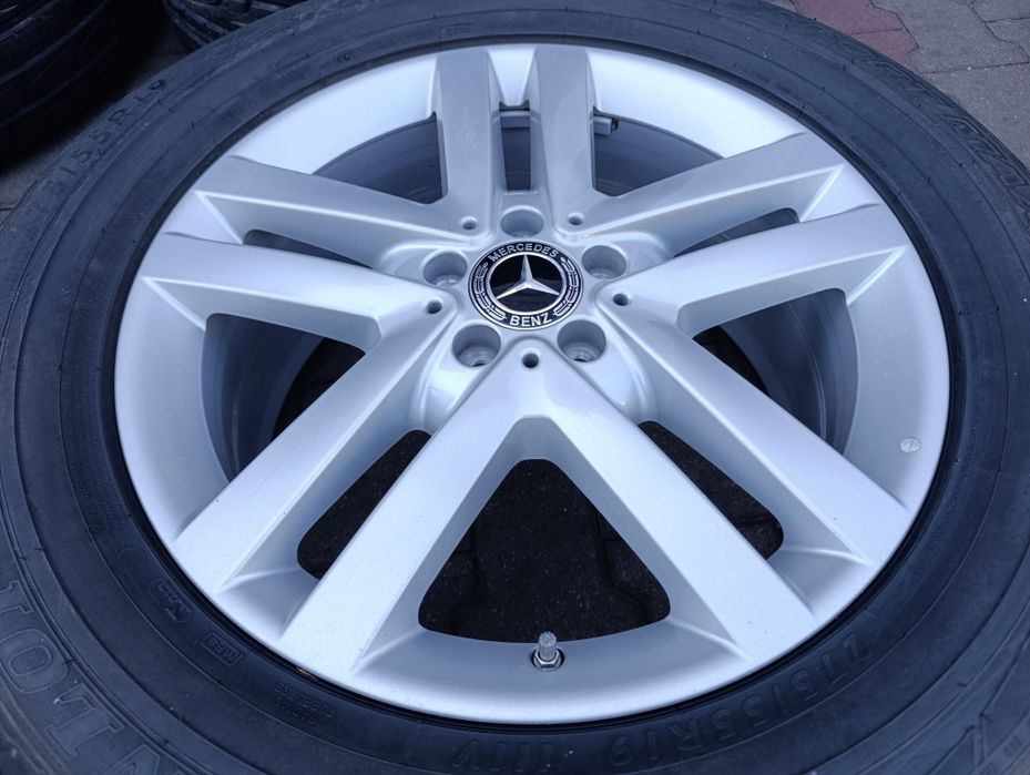 Jante originale Mercedes ML GL W 166 19'' cu anvelope de vara.